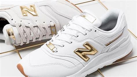 Where to Buy New Balance Women's 997H in White and Gold