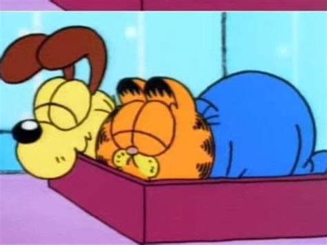 Garfield and Odie sleeping together by Tatsunokoisthebest on DeviantArt