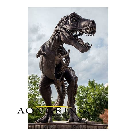 Dinosaur sculpture - metal art statue|outdoor metal statue