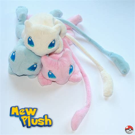 Mew Plush Size 30 Cm Mew Pokemon Plush - Etsy