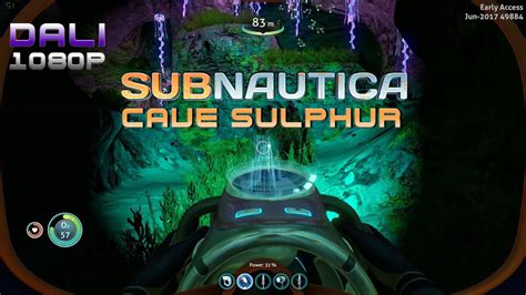 Cave sulfur subnautica - fluidQas