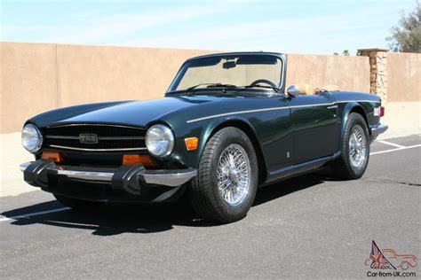 Beautiful 1974 Triumph TR6 Convertible! Excellent driver