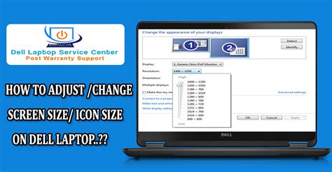 How to Adjust | Change Screen Size on Dell Laptop..?? - Dell Laptop ...
