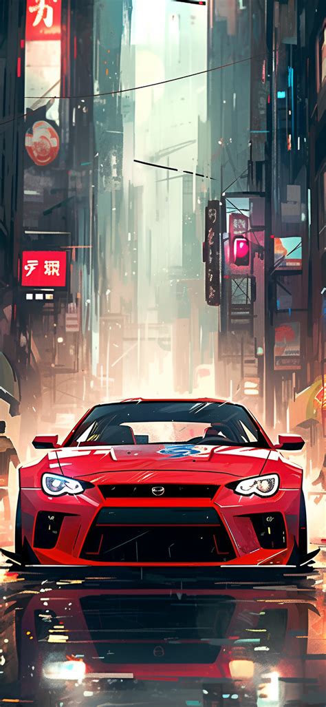 Street Racing Thrilling Red Car Wallpapers - Sports Car Wallpapers