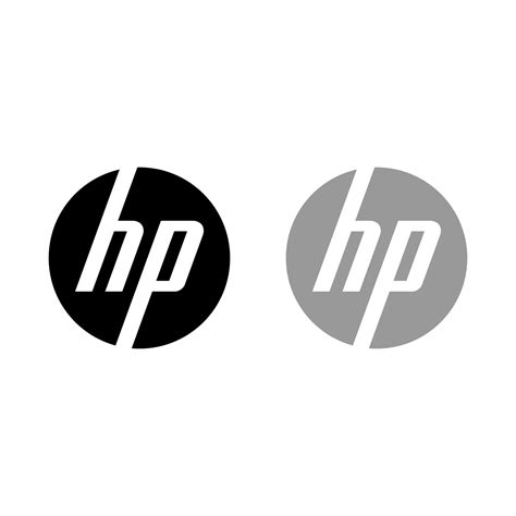 hp logo vector, hp icon free vector 20190467 Vector Art at Vecteezy