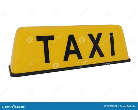 Taxi Sign Cartoon Vector | CartoonDealer.com #17548017