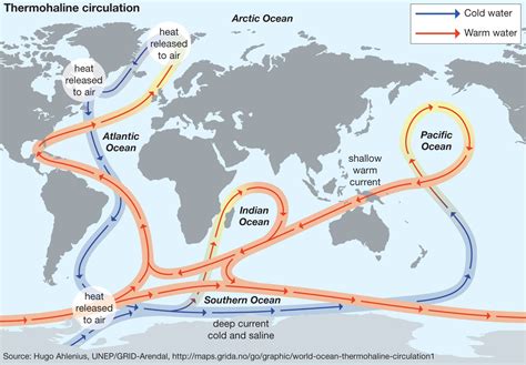 Ocean current - Thermohaline, Circulation, Global | Britannica