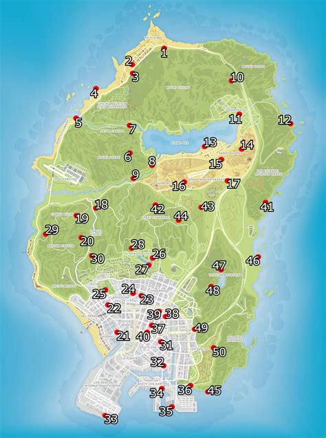 GTA 5 Spaceship Parts Map & Guide to All 50 Locations