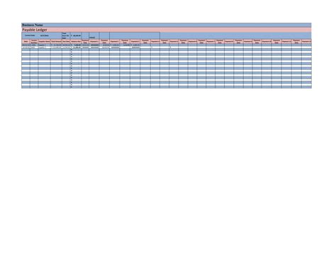 Free Printable Bookkeeping Templates [Excel, PDF, Word]