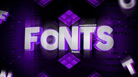 FREE Font Pack