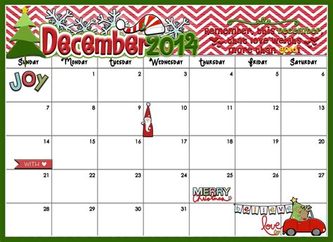 Christmas Countdown Template - 10 Free PDF Printables | Printablee