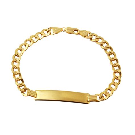 Mens 10k Yellow Gold Bracelet | Gold bracelet, Yellow gold bracelet ...