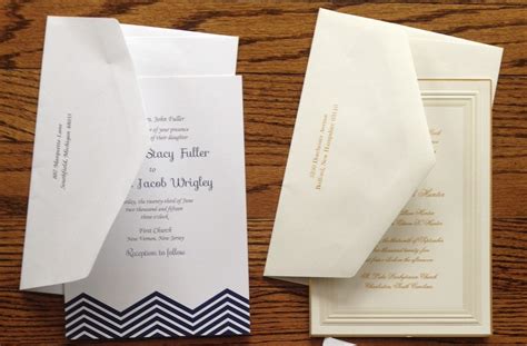 Wedding Invitation Envelopes Etiquette Part 1 - Embossed Graphics