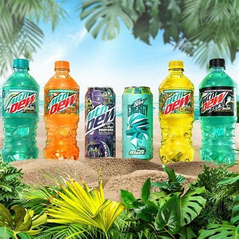 Mountain Dew Baja Blast Wallpaper