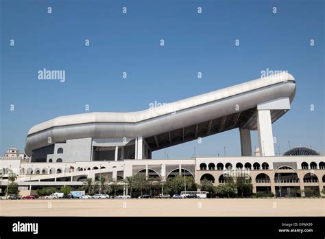 Exterior view of Ski Dubai indoor ski slope at Mall of the Emirates in ...