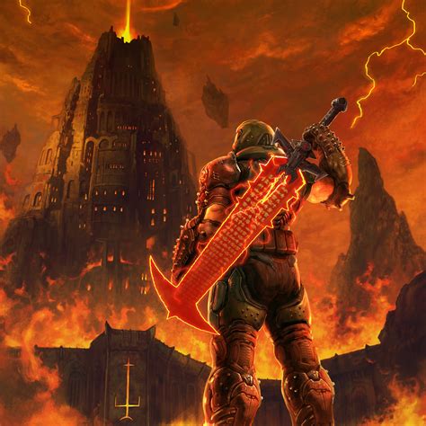 DOOM Eternal Pays Tribute to Final Fantasy VII Remake With Awesome ...