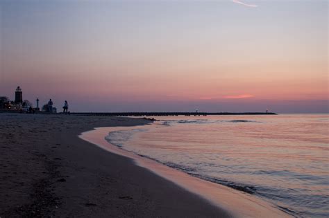 Beach In Kołobrzeg Free Stock Photo - Public Domain Pictures