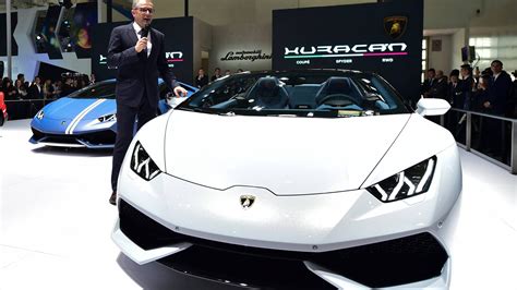 Stefano Domenicali makes first presentation as Lamborghini CEO