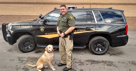 Wyoming Highway Patrol's longest-serving K-9 officer retires