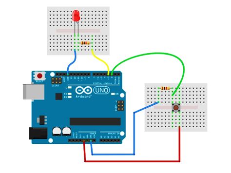 Working with an LED and a Push Button - Hackster.io