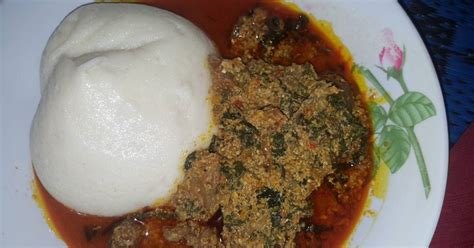 Semo and egusi soup Recipe by miss ibrahim - Cookpad