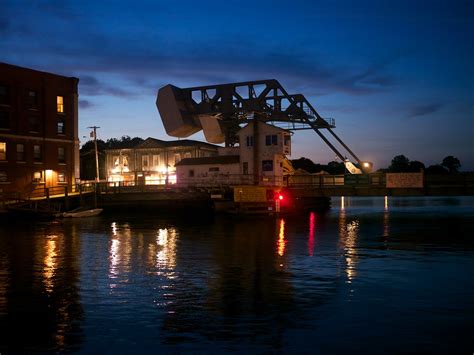 Mystic River Bascule Bridge | The only adjustments I have ma… | Flickr