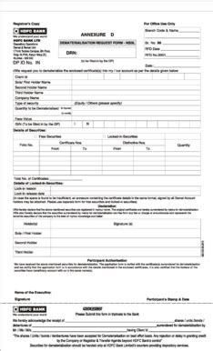 Hdfc Drf Form - Fill Online, Printable, Fillable, Blank | pdfFiller