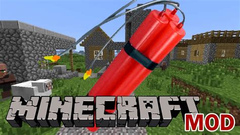 DYNAMITE MINECRAFT MOD 🔥🔥 - YouTube