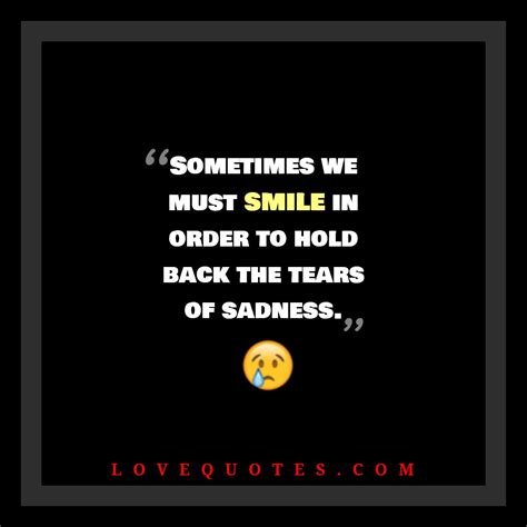 The Tears of Sadness - Love Quotes