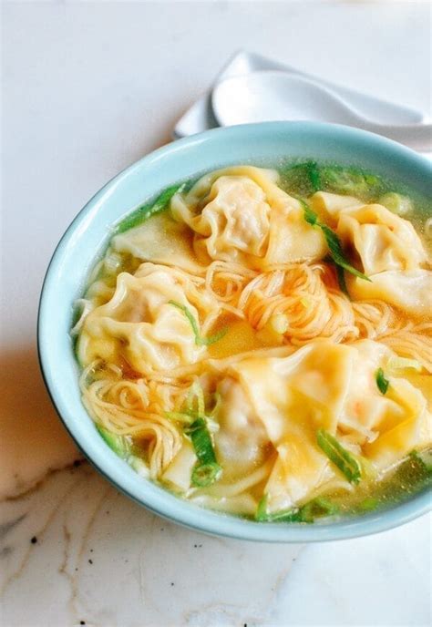 Cantonese Wonton Noodle Soup - The Woks of Life