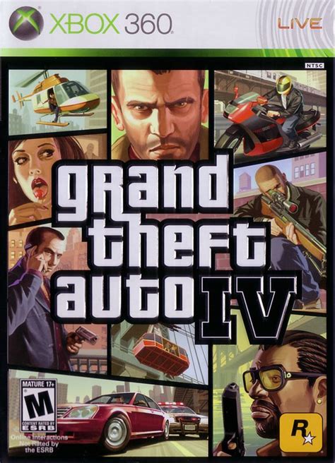 Grand Theft Auto IV cover or packaging material - MobyGames