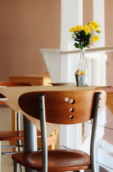 Cafe chair table gastronomy seat restaurant wood design | Cafe shop ...