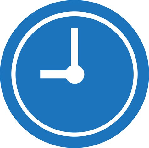 Time Clock icon sign design 9341843 PNG