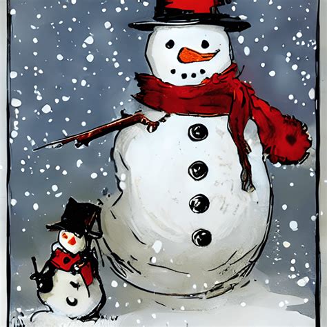 Snowman Christmas Illustration by Beatrix Potter and Yoji Shinkawa ...