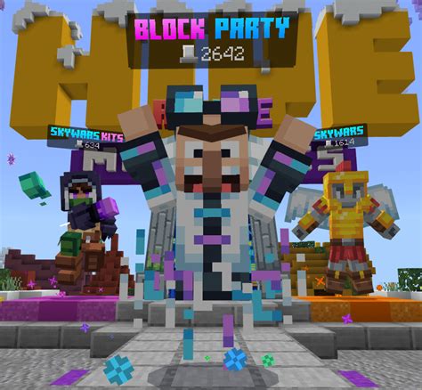 Block Partyの遊び方[マイクラ][The Hive][minecraft] - Nizitanのマイクラwiki