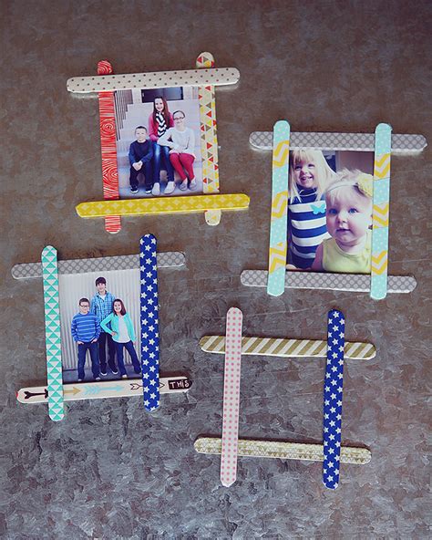 Popsicle Stick Frames That Are Cool! | Eighteen25