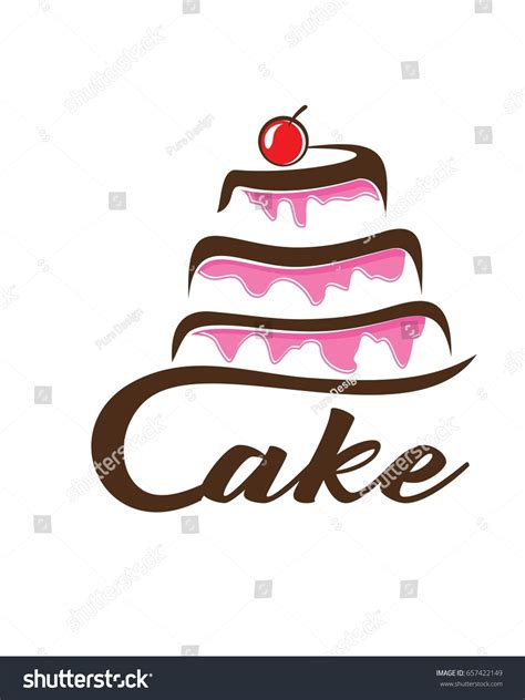 Cake Logo Vector Template Stock Vector (Royalty Free) 657422149 ...