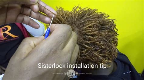 HOW TO INSTALL SISTERLOCKS........ - YouTube