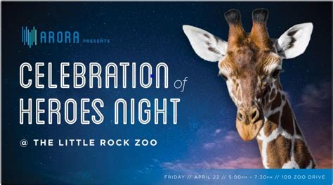 Celebration of Heroes Night @ The Little Rock Zoo - ARORA