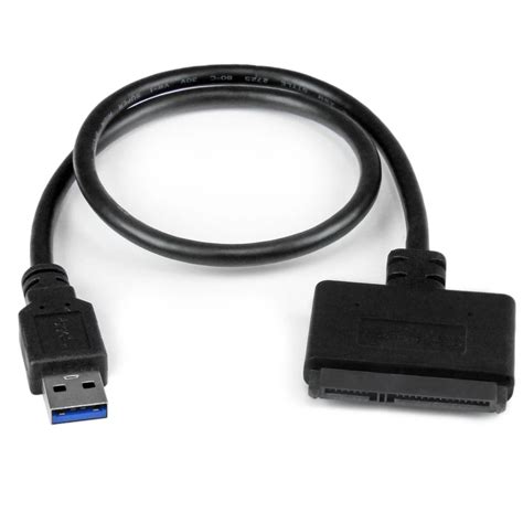 USB 3.0 to 2.5" SATA III Hard Drive Adapter Cable / UASP SATA to USB 3. ...