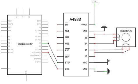 A4988 Stepper Motor Driver Module Pinout, Datasheet, Specs & Alternatives