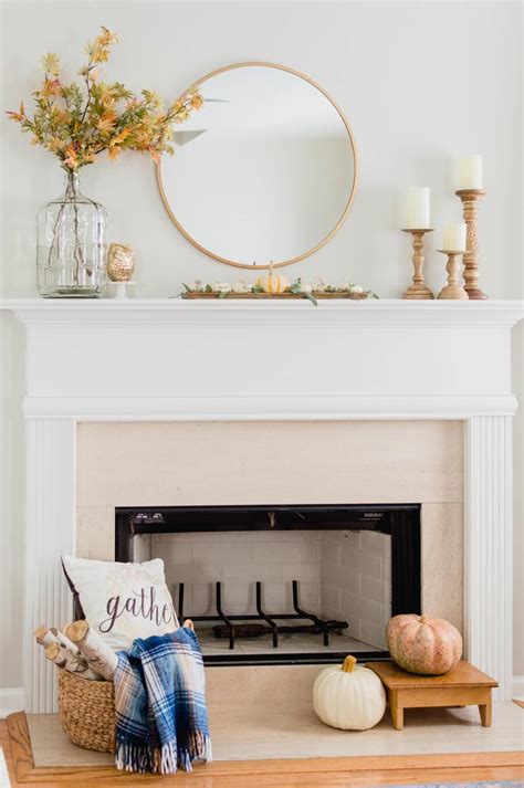 Cozy Fireplace Mantel Decor Ideas to Bring That Fall Flair | Decoist