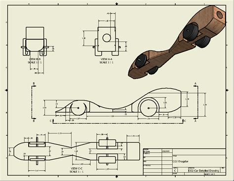 CO2 Dragster - Gora Engineering