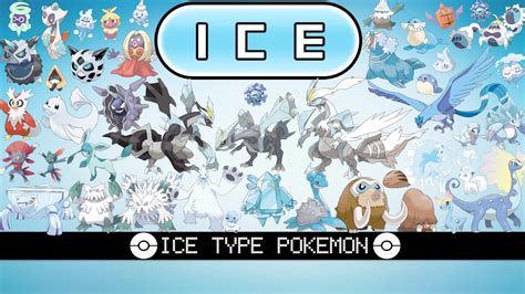 All Ice Type Pokémon - YouTube