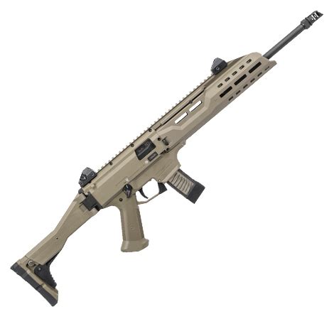 CZ Scorpion EVO 3 S1 9MM Carbine FDE w/ Muzzle Brake - Shoot Straight