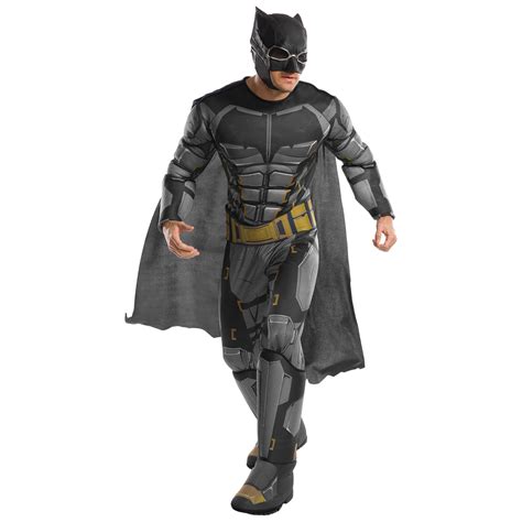 Justice League Movie - Tactical Batman Deluxe Adult Costume - PartyBell.com