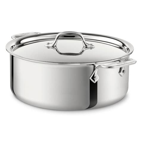 All-Clad D3™ Compact Stainless Steel Stock Pot with Lid & Reviews | Wayfair