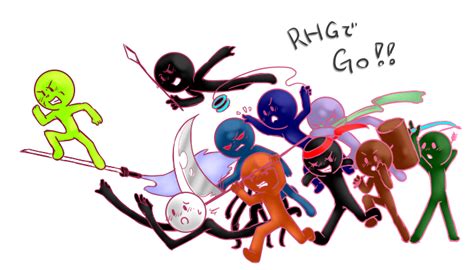 RHG go by AfterLog | Cute drawings, Drawing base, Stick fight