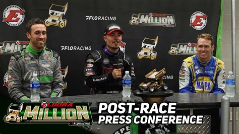 Post-Race Press Conference | 2023 Eldora Million at Eldora Speedway ...