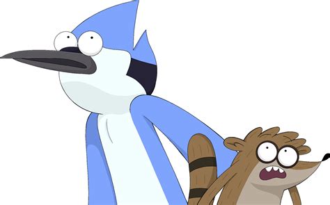 Mordecai and rigby in movie pose (PNG) by joneoyvilde03 on DeviantArt